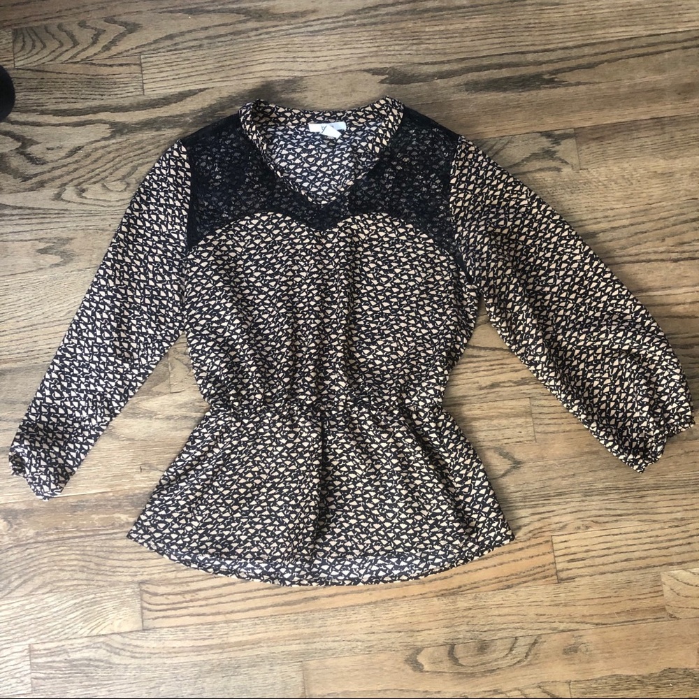 Dressy peplum top